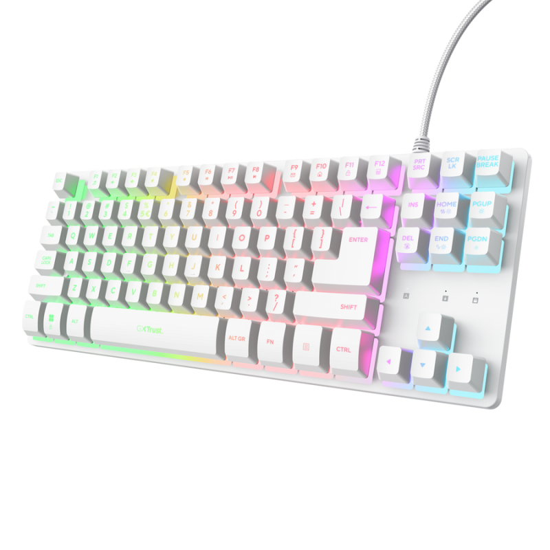 Tastatura Mecanica Gaming Trust GXT 833W Thado TKL, RGB, USB,