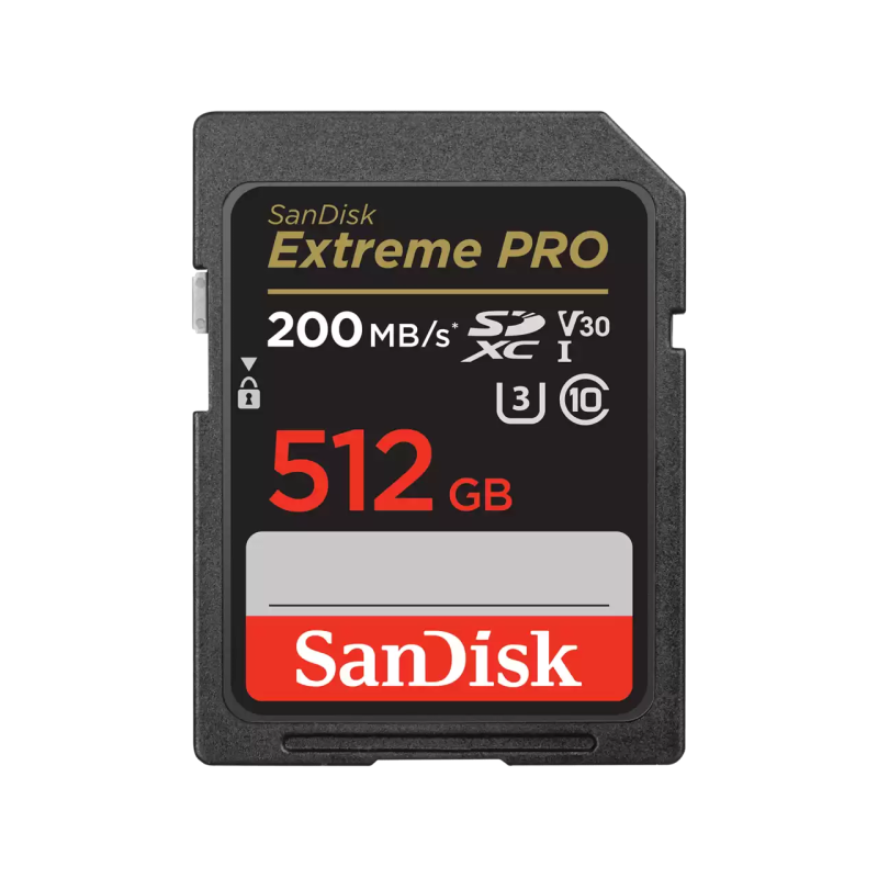 Card de memorie SanDisk Extreme PRO SDXC, 512 GB, Clasa