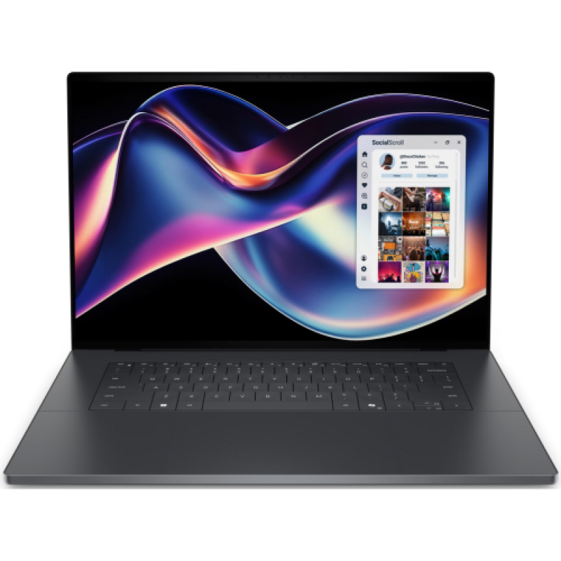 Laptop Consumer DELL XPS 16, cu procesor Intel Core Ultra