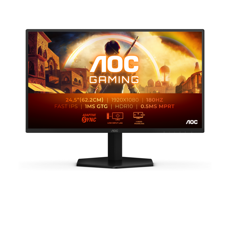 Monitor Gaming AOC 25G42E, 24.5", 1920 x 1080 pixeli, Black,
