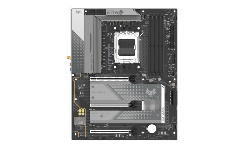 Placa de baza Sapphire NITRO+ B850A WIFI 7, Socket AM5,