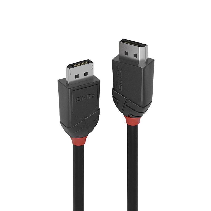 Cablu Lindy 1.m DisplayPort 1.2, Black