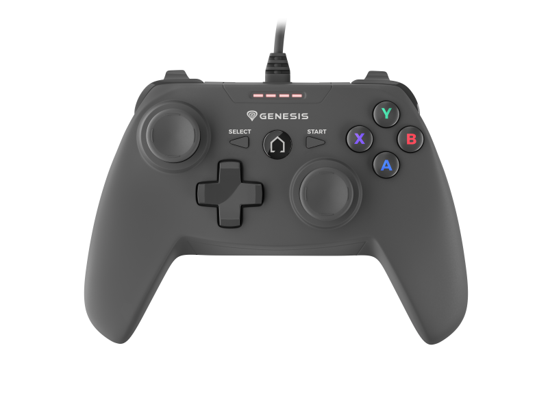 Controller cu fir Genesis Mangan P58, interfata USB, numar butoane