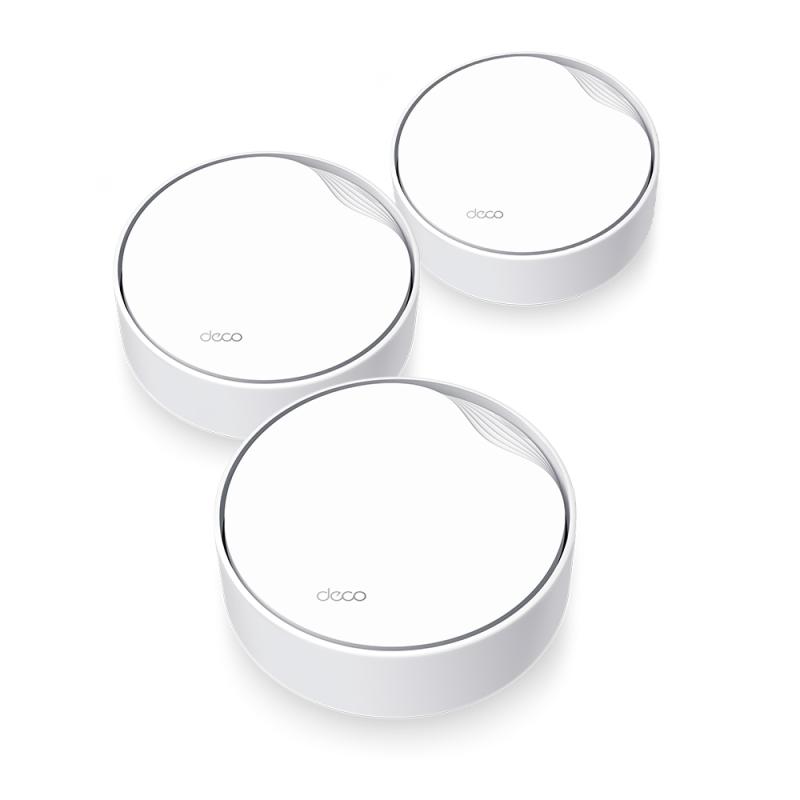 Router wireless TP-LINK DECO X50-PoE(3-PACK), WIFI 6, Mesh, Dual Band