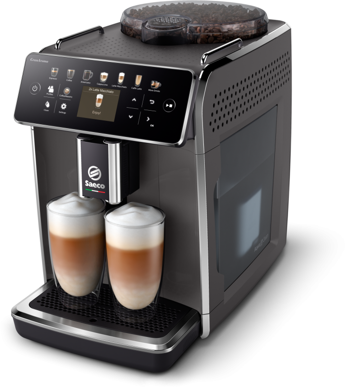 Espressor automat Saeco GranAroma SM6580/10, sistem de lapte Latte Duo,