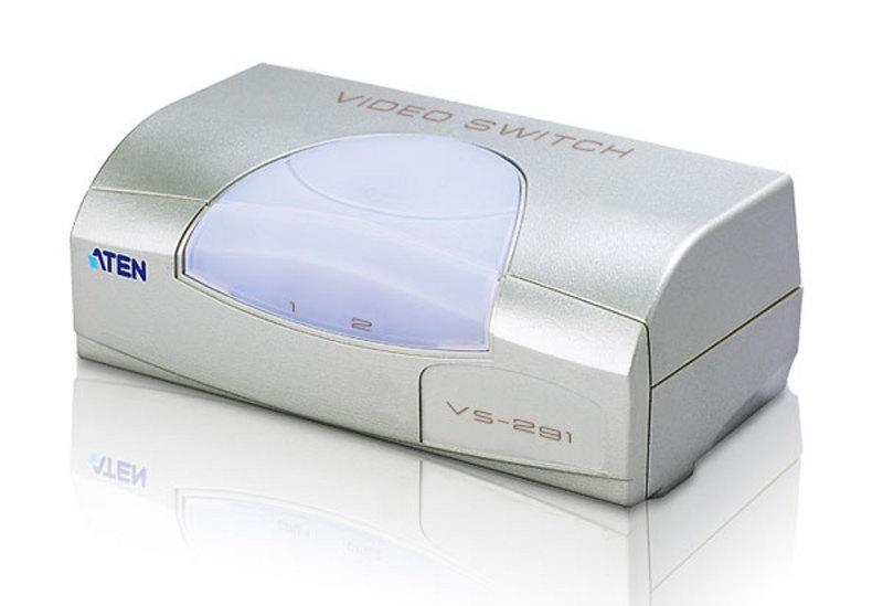 Switch VGA ATEN VS291-AT-G. Video Type portul: VGA. Material: Metal,