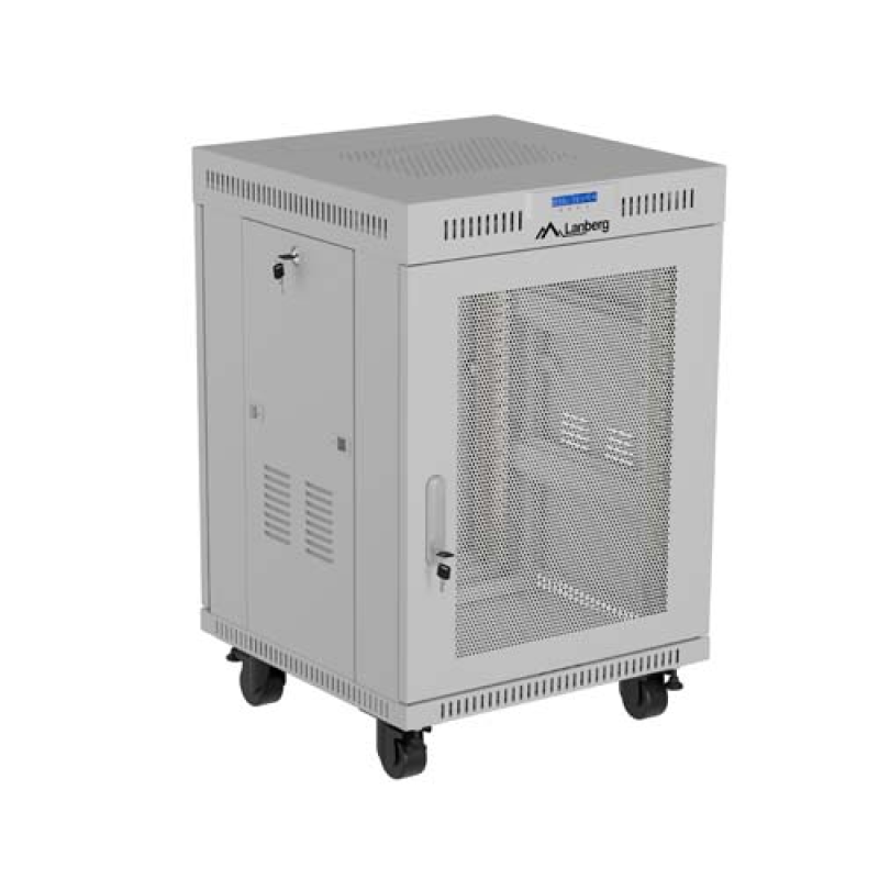 Dulap rack 19" perete 15U/600X800 (FLAT PACK) WITH MESH DOOR