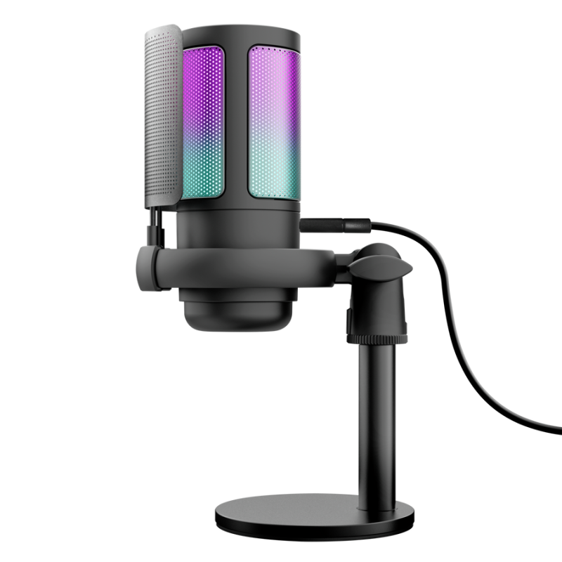 Microfon Trust GXT 238 Auron, tip Cardioid, USB, LED backlight