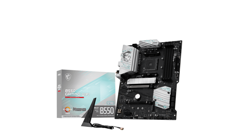 Placa de baza MSI B550 GAMING WIFI, Socket AM4, DDR4,