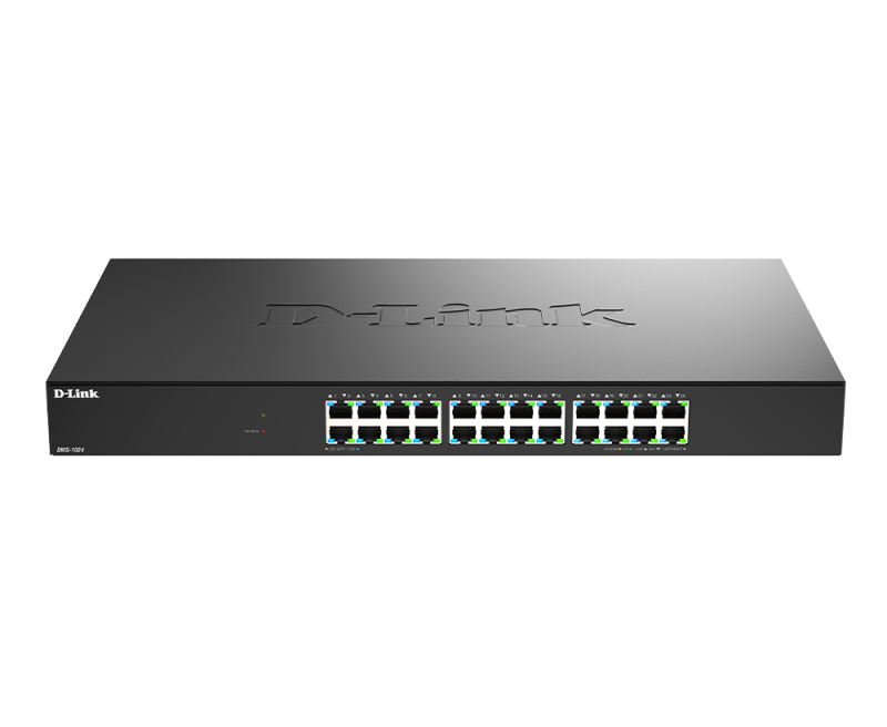 D-Link DMS-1024. Switch type: Unmanaged. Basic switching RJ-45 Ethernet ports
