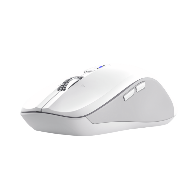 Mouse Wireless Trust Ferro Hyperscroll, 3200 dpi, Alb