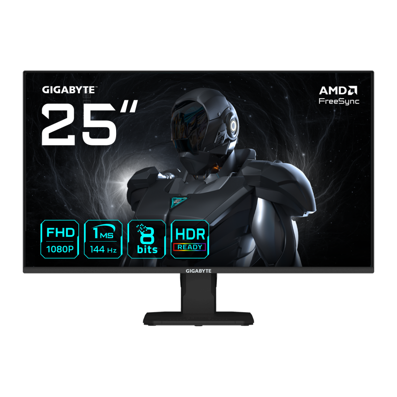 Monitor Gaming GIGABYTE GS25F14, 24.5", 1920 x 1080 pixeli, Black,
