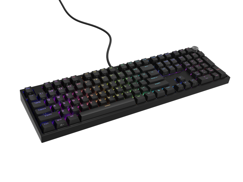 Tastatura Mecanica Gaming Genesis THOR 404, RGB, USB, negru