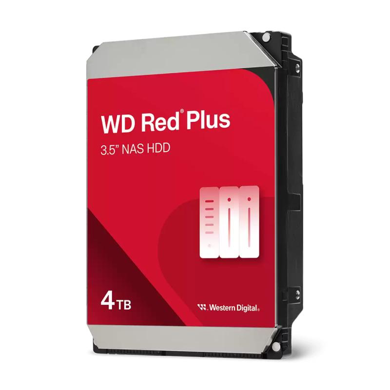 HDD NAS WD Red Plus WD40EFZZ, 4TB, 5400 RPM, 128MB,