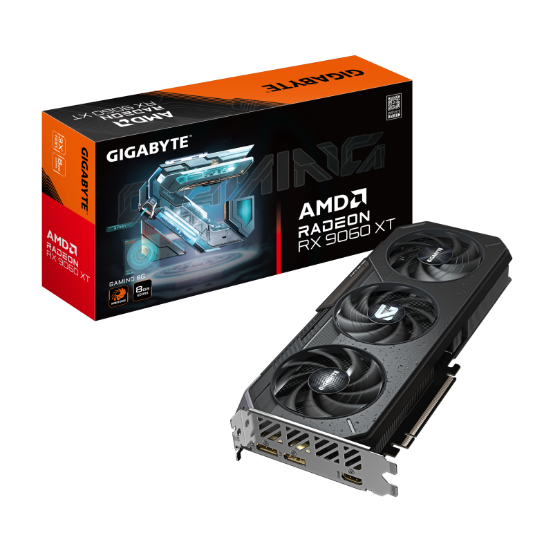 Placa video Gigabyte Radeon RX 9060 XT, 8GB GDDR6, PCI