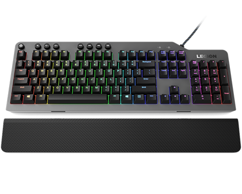 Tastatura Mecanica Gaming Lenovo Legion K500, RGB, USB, Gri