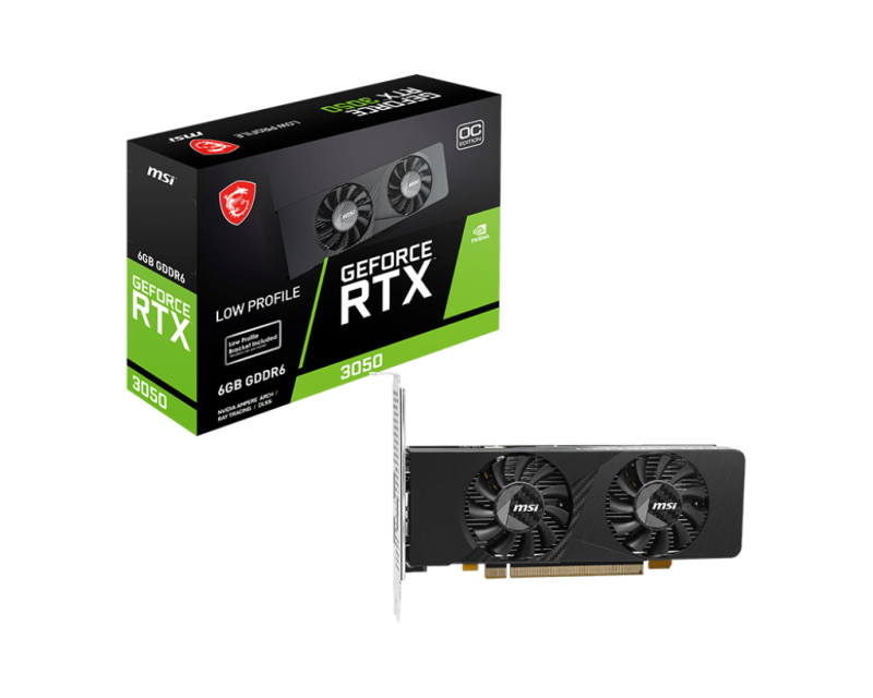 Placa video MSI GeForce RTX 3050, 6GB GDDR6, PCI Express