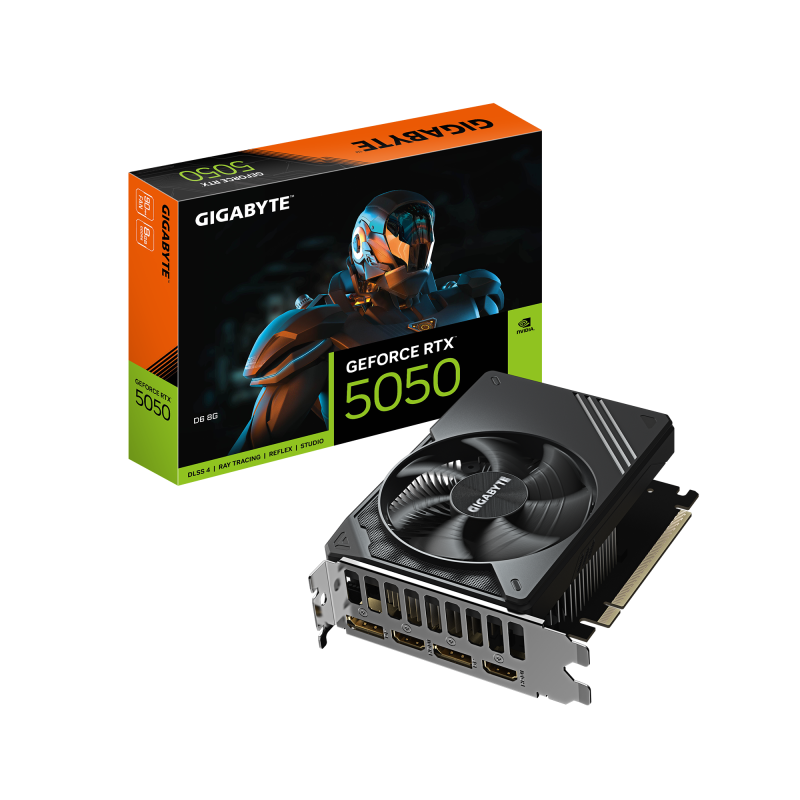 Placa video Gigabyte GeForce RTX 5050, 8GB GDDR6, PCI Express
