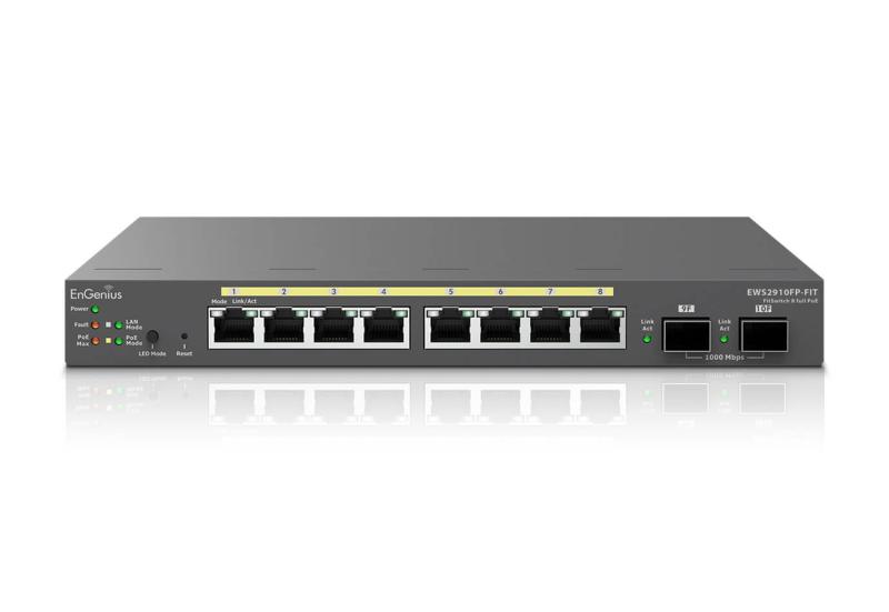 Ethernet Switch ENGENIUS EWS2910FP-FIT, Gigabit, Poe