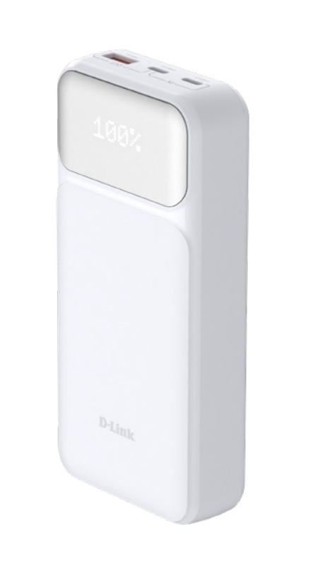D-Link DPP-201. Battery capacity: 20000 mAh. USB Type-A output ports:
