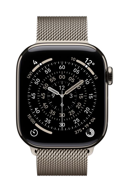 Curea pentru Apple Watch 42mm Natural Milanese Loop