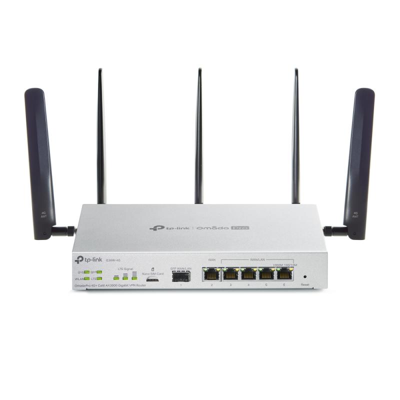 Omada Pro 4G+ Cat6 AX3000 Gigabit VPN Router