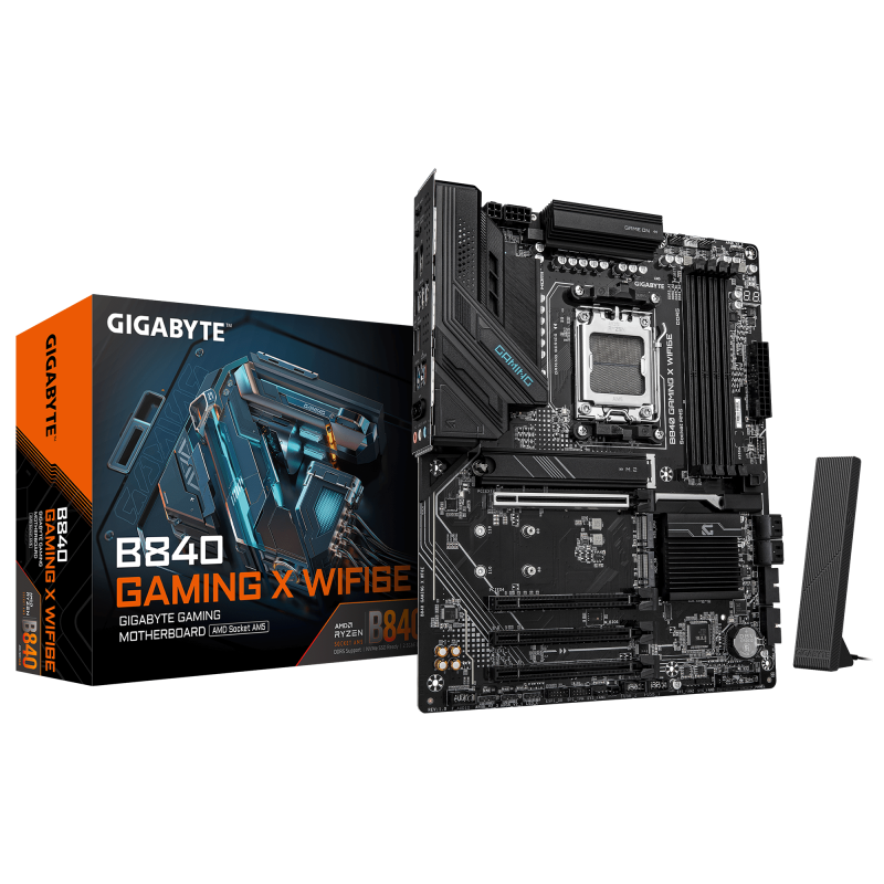 Placa de baza Gigabyte B840 GAMING X WIFI6E, Socket AM5,