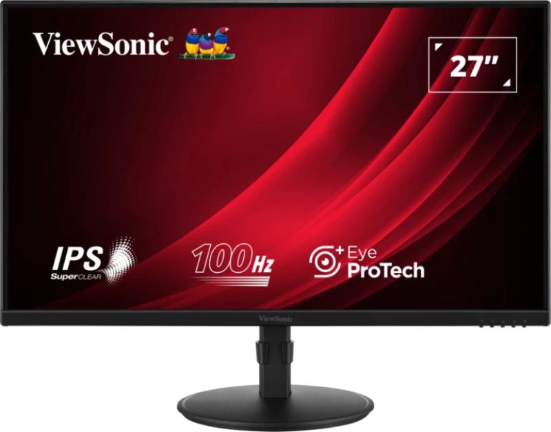 Monitor Consumer ViewSonic VA2708-HDJ, 27", 1920 x 1080 pixeli, Black,
