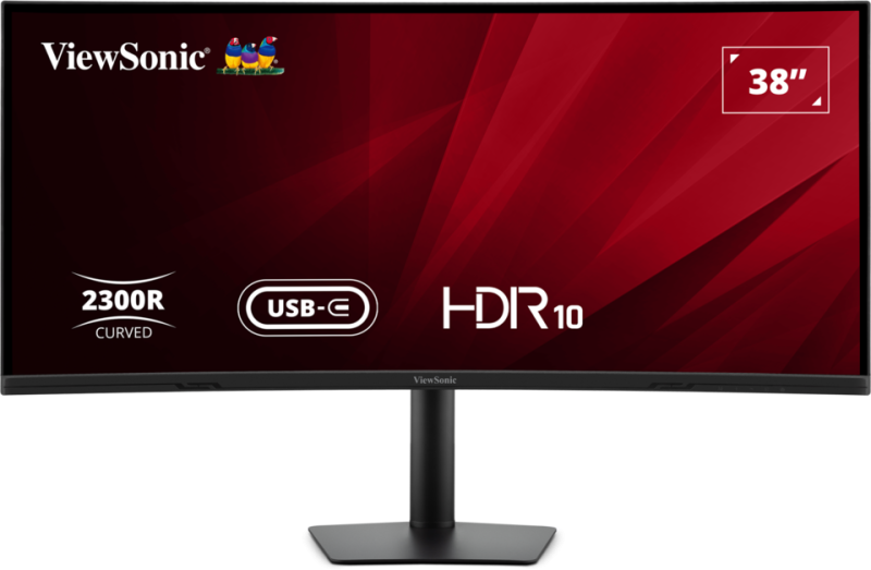 Monitor Consumer ViewSonic VA3820C, 37.5", 3840 x 1600 pixeli, Black,