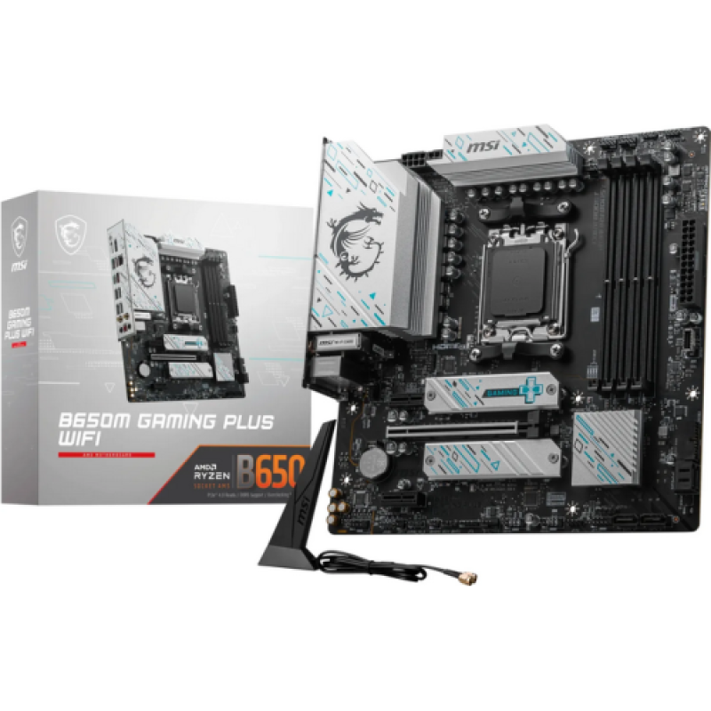 Placa de baza Gigabyte B650M GAMING PLUS WIFI, Socket AM5,