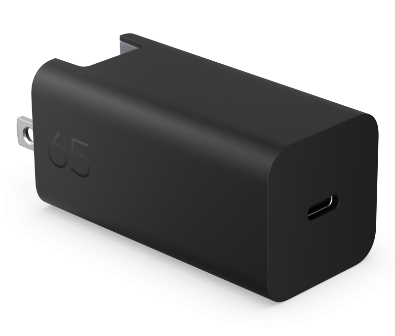 Incarcator Laptop HP 65W GaN Wall Charger, 65W, Negru, 1