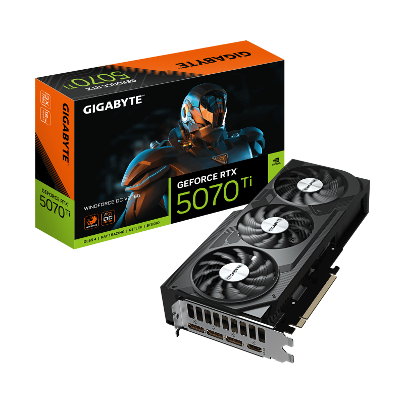 Placa video Gigabyte GeForce RTX 5070 Ti, 16GB GDDR7, PCI