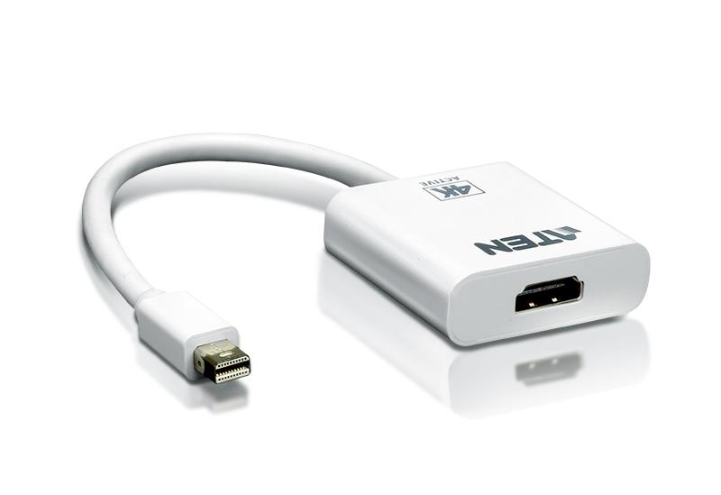 Adaptor Aten VC981-AT. Conector 1: Mini DisplayPort, Conector 2: HDMI,