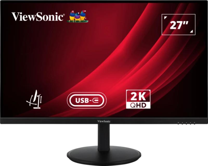 Monitor Consumer ViewSonic VG2709-2K-MHDU-2, 27", 2560 x 1440 pixeli, Black,