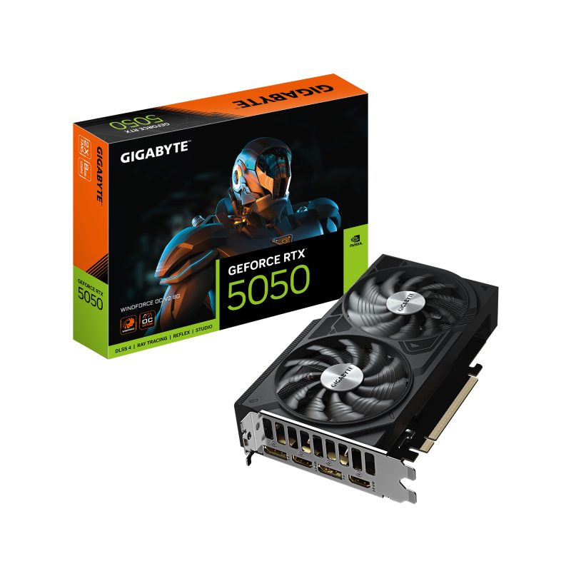 Placa video Gigabyte GeForce RTX 5050, 8GB GDDR6, PCI Express