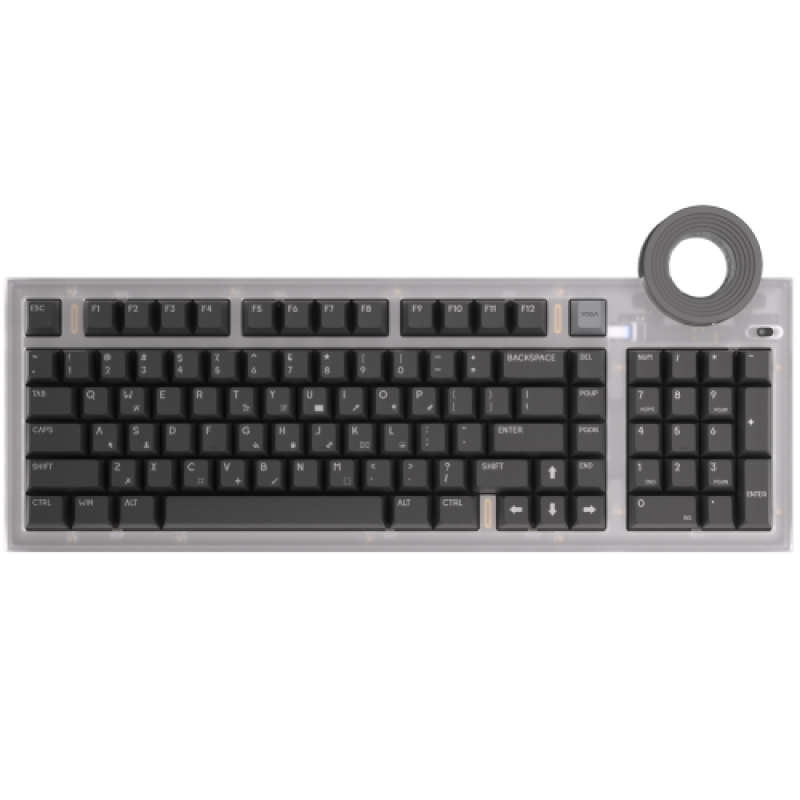 Tastatura Mecanica Lenovo Yoga Creative Keyboard AngryMiao Edition, RGB, USB,