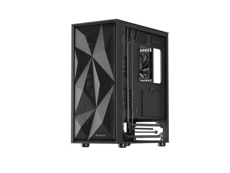 Carcasa GENESIS Diaxid 605F, Mid Tower, Black