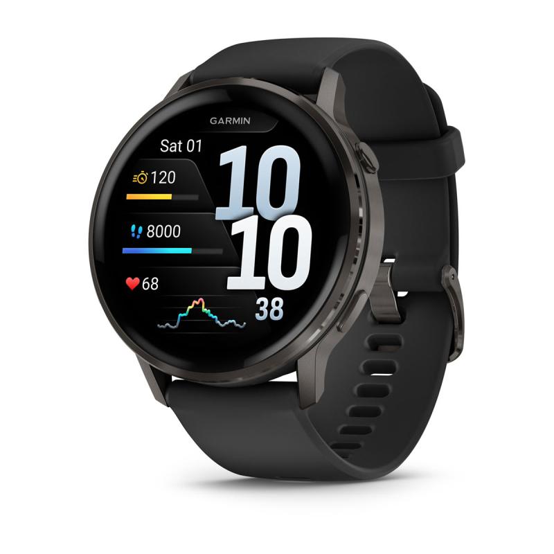 Smartwatch Garmin Venu 4, 45mm, Black