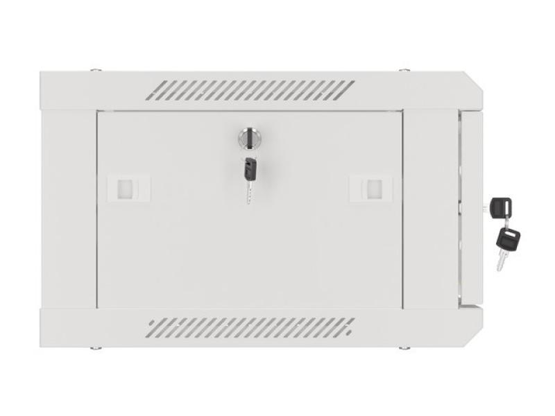 Dulap rack de perete 19", 4U, 600x450 mm, usa din