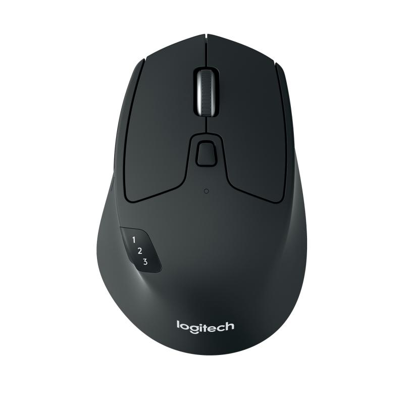 Mouse Wireless Logitech M720 Triathlon, 1000 dpi, Negru