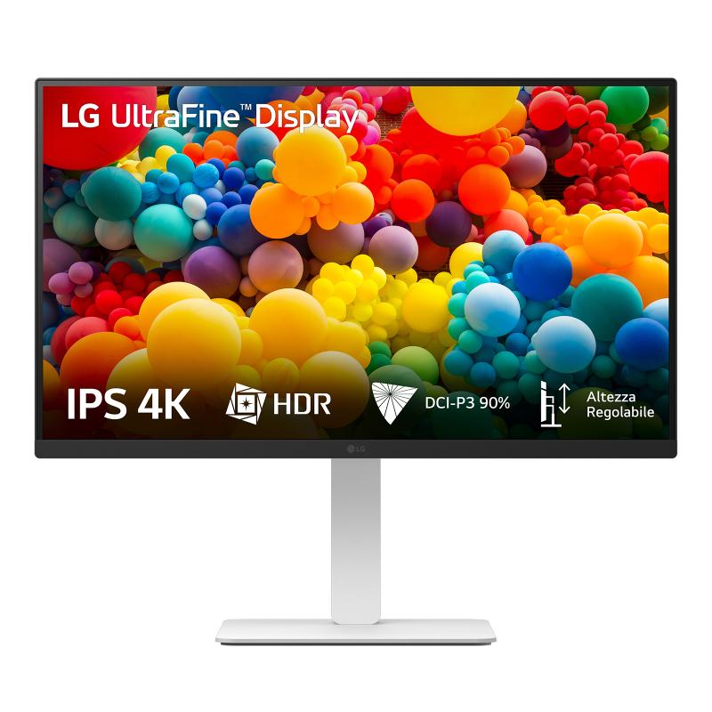 Monitor Consumer LG 27US550-W, 27", 3840 x 2160 pixeli, White,