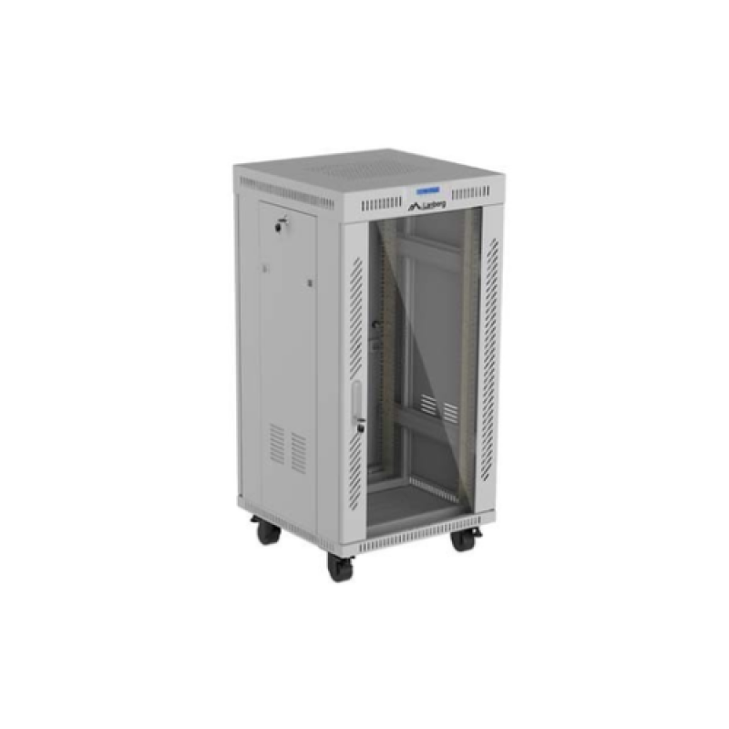 Dulap rack 19" perete 22U/600X600  (FLAT PACK) WITH GLASS