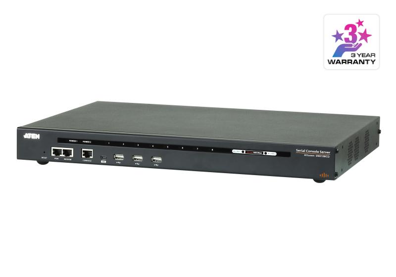 ATEN SN0108CO-AXA-G. Console port: RJ-45/Mini-USB. Dimensions (WxDxH): 329.8 x 437.2