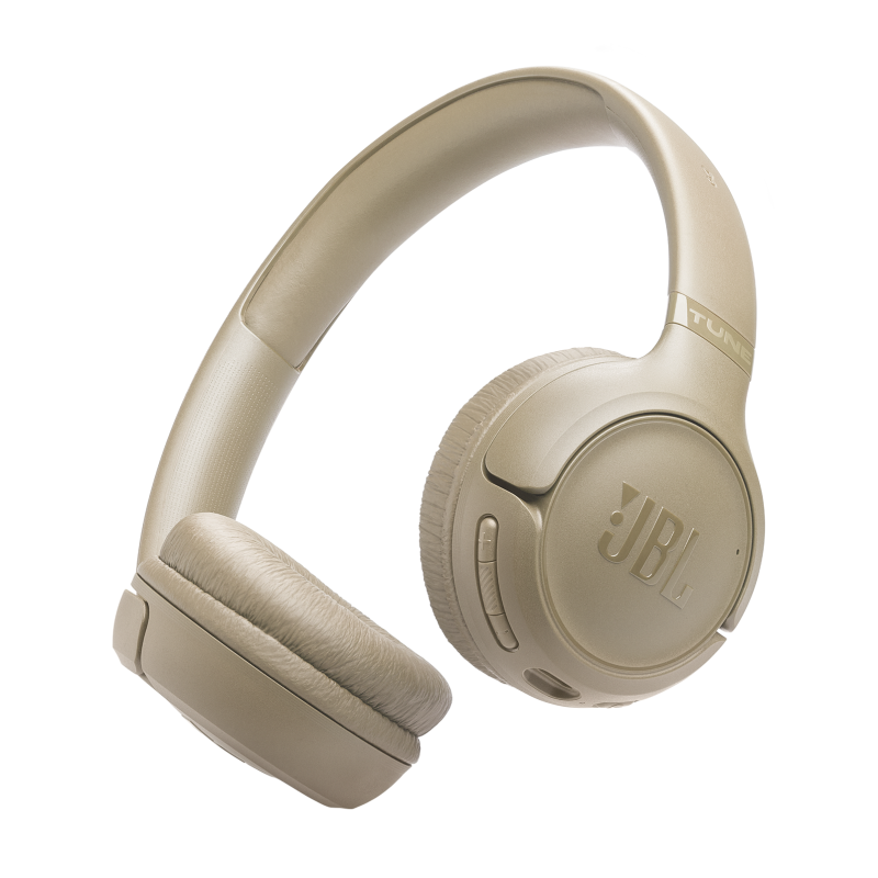 Casti Head-band JBL Tune 530BT, Wireless, Bej