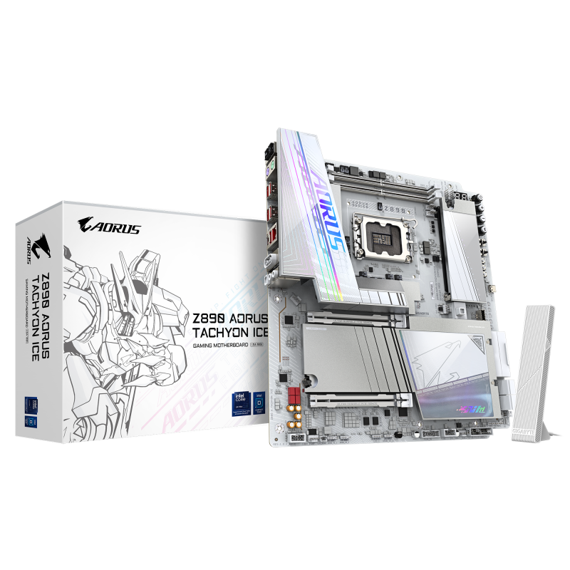 Placa de baza Gigabyte Z890 AORUS TACHYON ICE, Socket 1851,