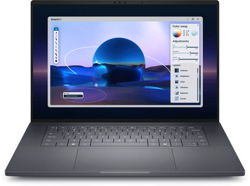 Laptop Workstation DELL Pro Max 16 Premium MA16250, cu procesor