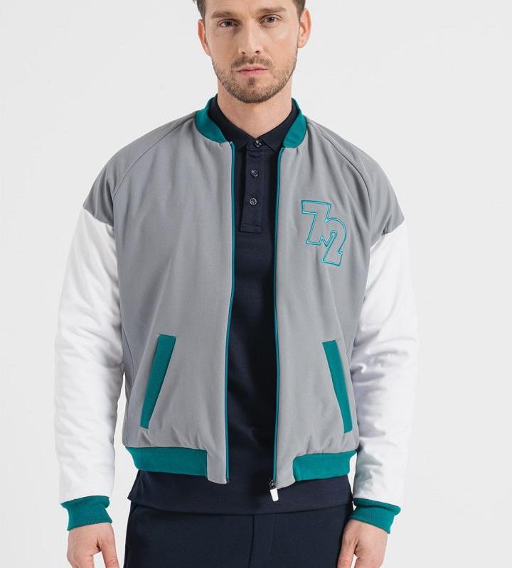 JACHETA BOMBER GRI PETROL XXL