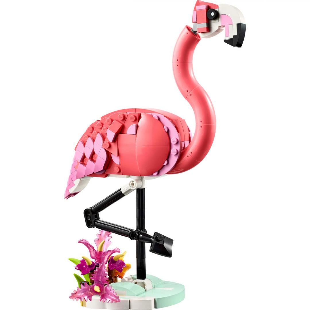 ANIMALE SALBATICE: FLAMINGO ROZ, LEGO 31170 - imagine 3