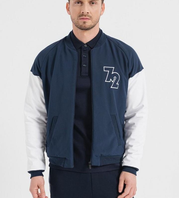 JACHETA BOMBER NAVY L