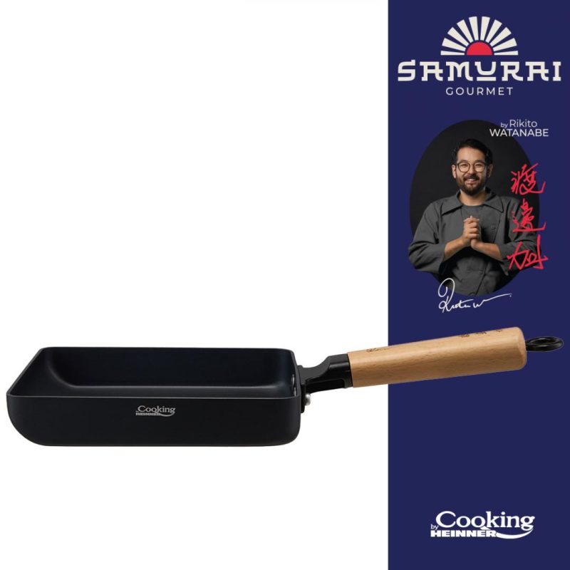 TIGAIE JADE 18X15 CM, RIKITO WATANABE, SAMURAI GOURMET, COOKING BY
